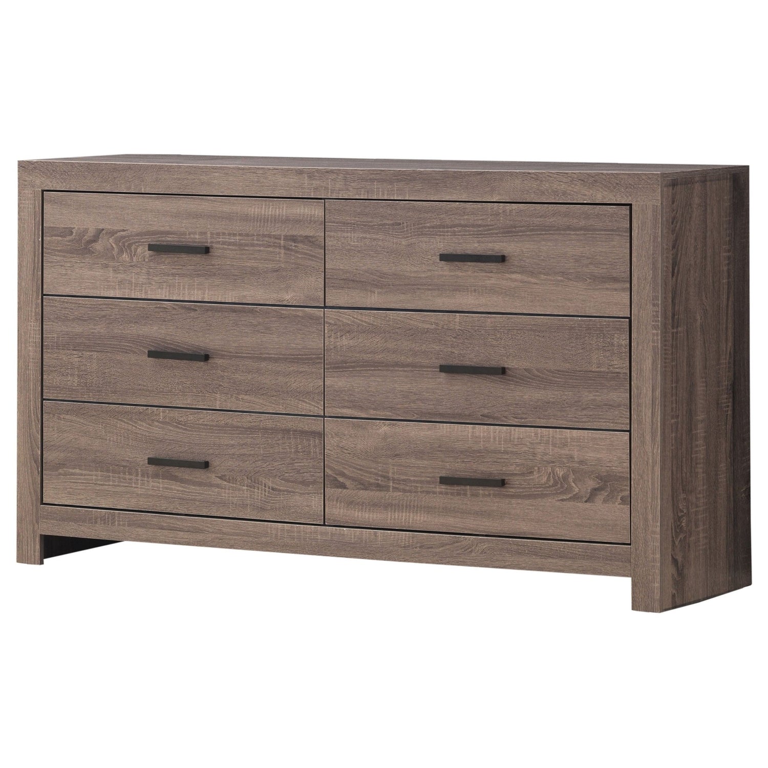 Brantford 6 - drawer Dresser Barrel Oak | Coaster | Home Elegance USA
