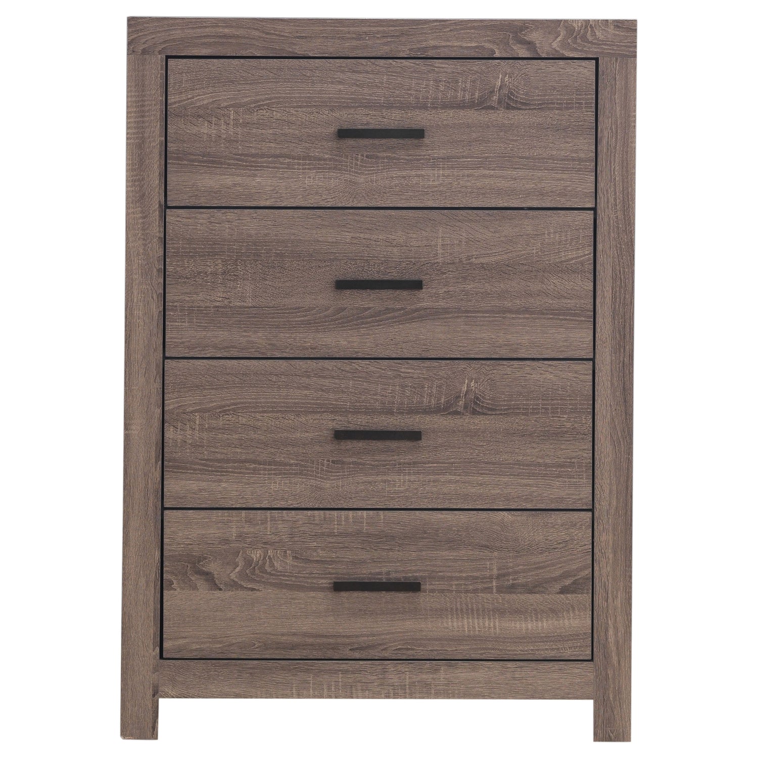 Brantford 4-drawer Bedroom Chest Barrel Oak - Home Elegance USA