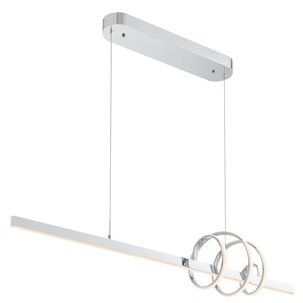 Salzburg Linear Chandelier // Chrome  | Finesse - Home Elegance USA