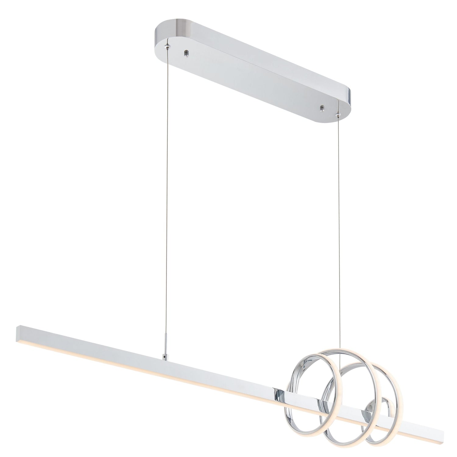 Salzburg Linear Chandelier // Chrome  | Finesse - Home Elegance USA