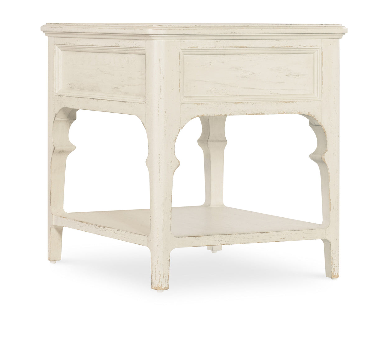 Americana End Table - White by Hooker Furniture - View 4