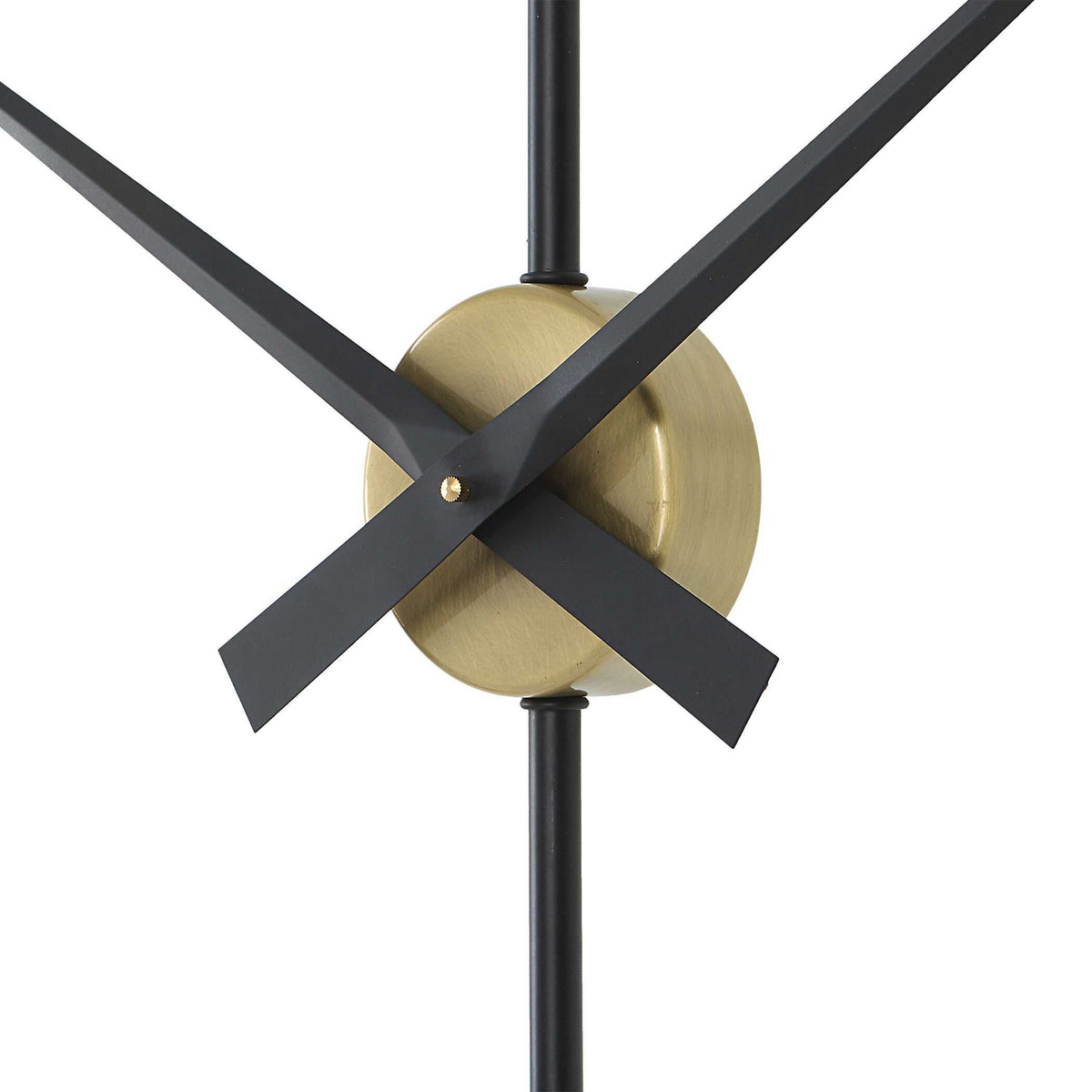 Time Flies Modern Wall Clock - Yellow by Uttermost - View 5
