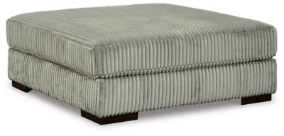 Ashley Fog Lindyn Oversized Accent Ottoman - Velvet | Home Elegance USA