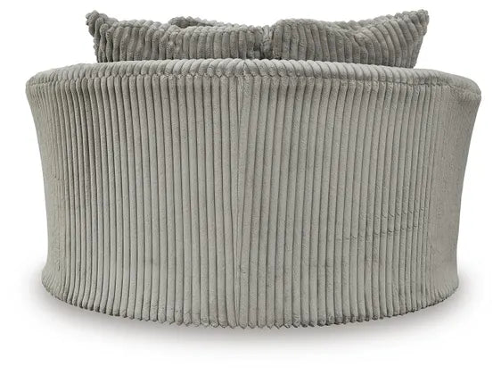 Ashley Fog Lindyn Oversized Swivel Accent Chair 2110521 - Velvet
