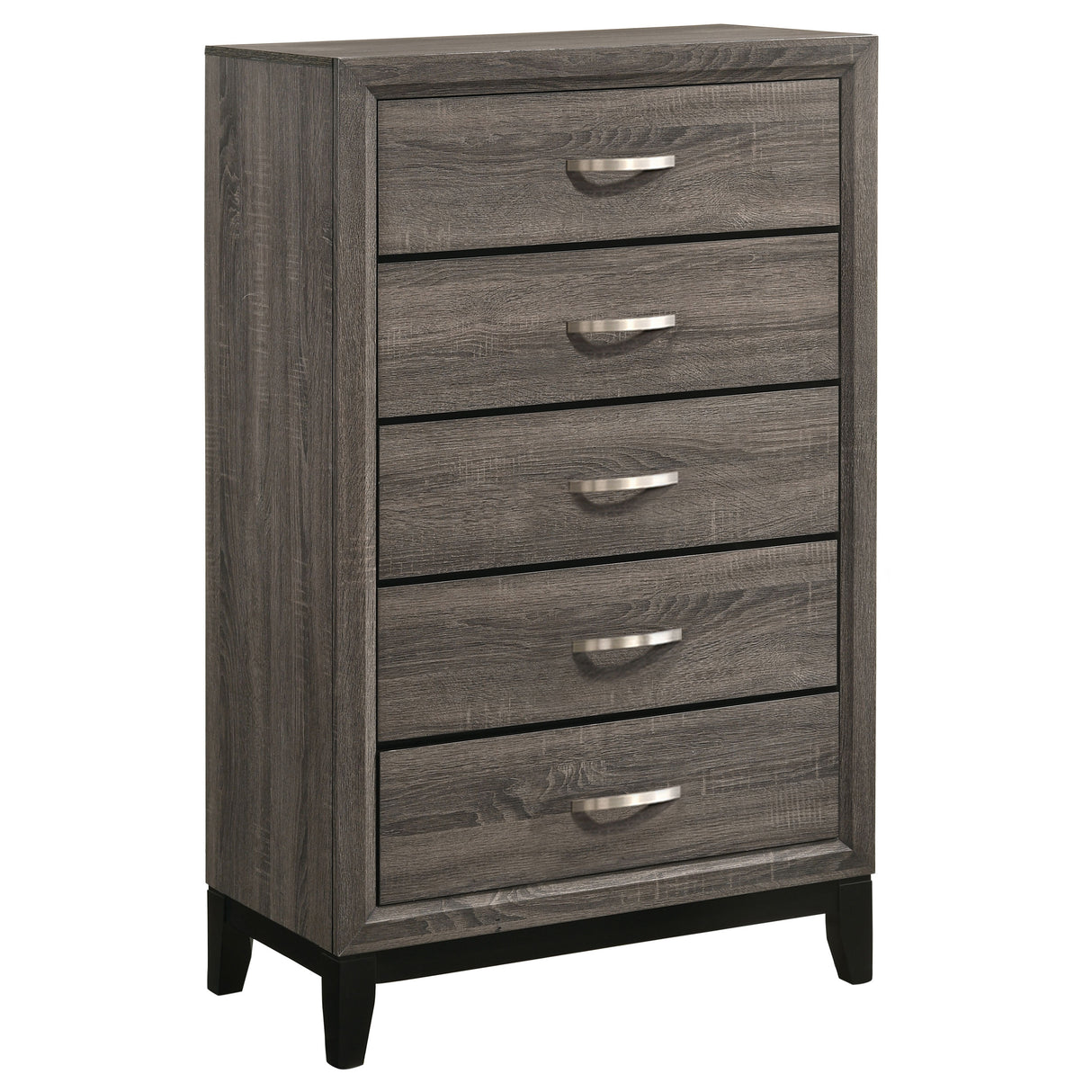 Eastern King Bed 5 Pc Set - Watson 5-piece Eastern King Bedroom Set Grey Oak