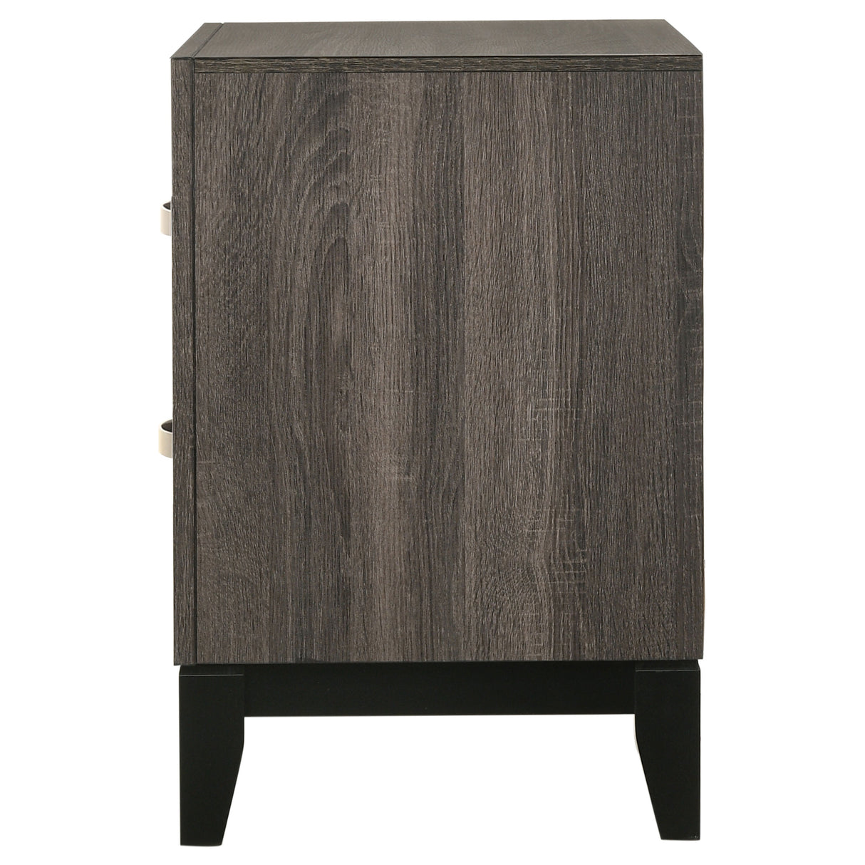 Watson 2-drawer Nightstand Grey Oak - Home Elegance USA