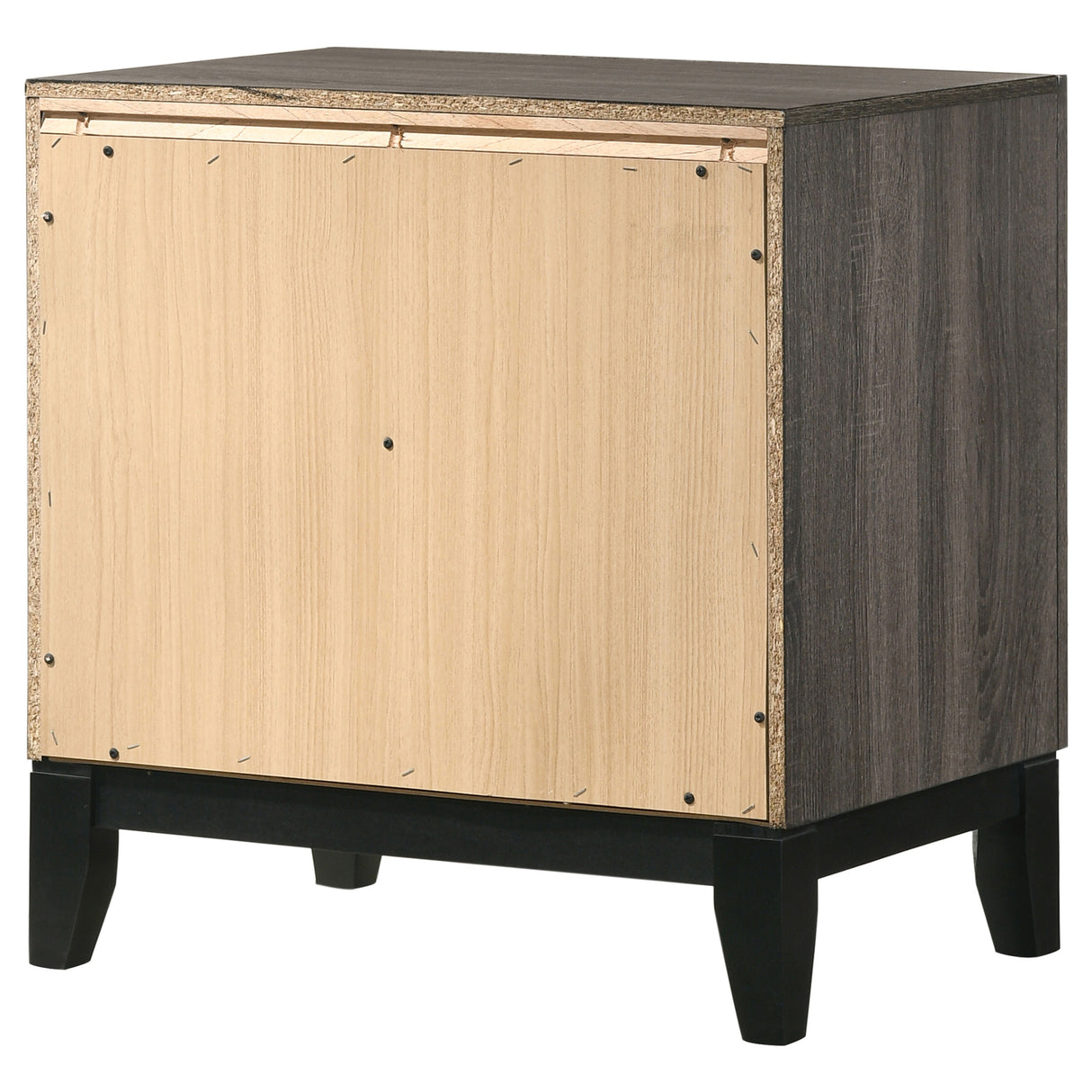 Watson 2-drawer Nightstand Grey Oak - Home Elegance USA