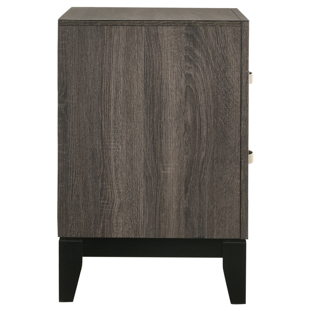 Watson 2-drawer Nightstand Grey Oak - Home Elegance USA