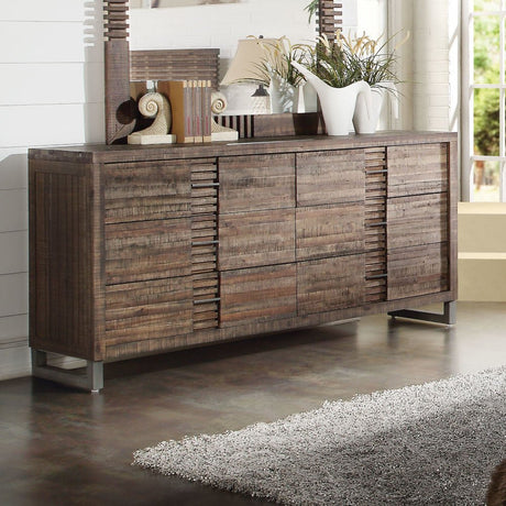 Andria Dresser 21295 Reclaimed Oak Finish | Acme | Home Elegance USA