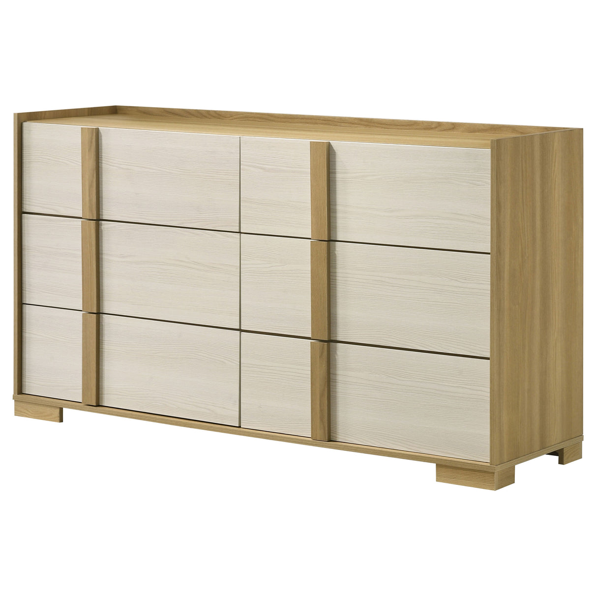 Hyland 6-drawer Dresser Natural - Home Elegance USA