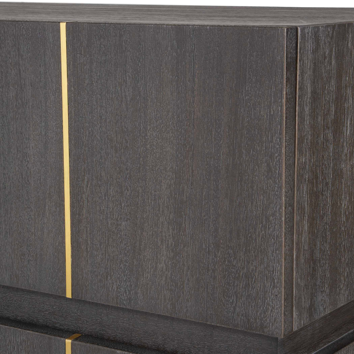 Between The Lines Accent Chest - Black by Uttermost - View 7