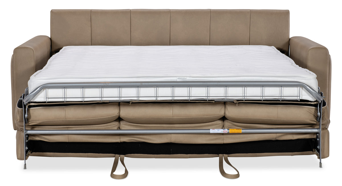 Griffin Queen Sleeper Sofa - Light Brown by Hooker Furniture - View 9