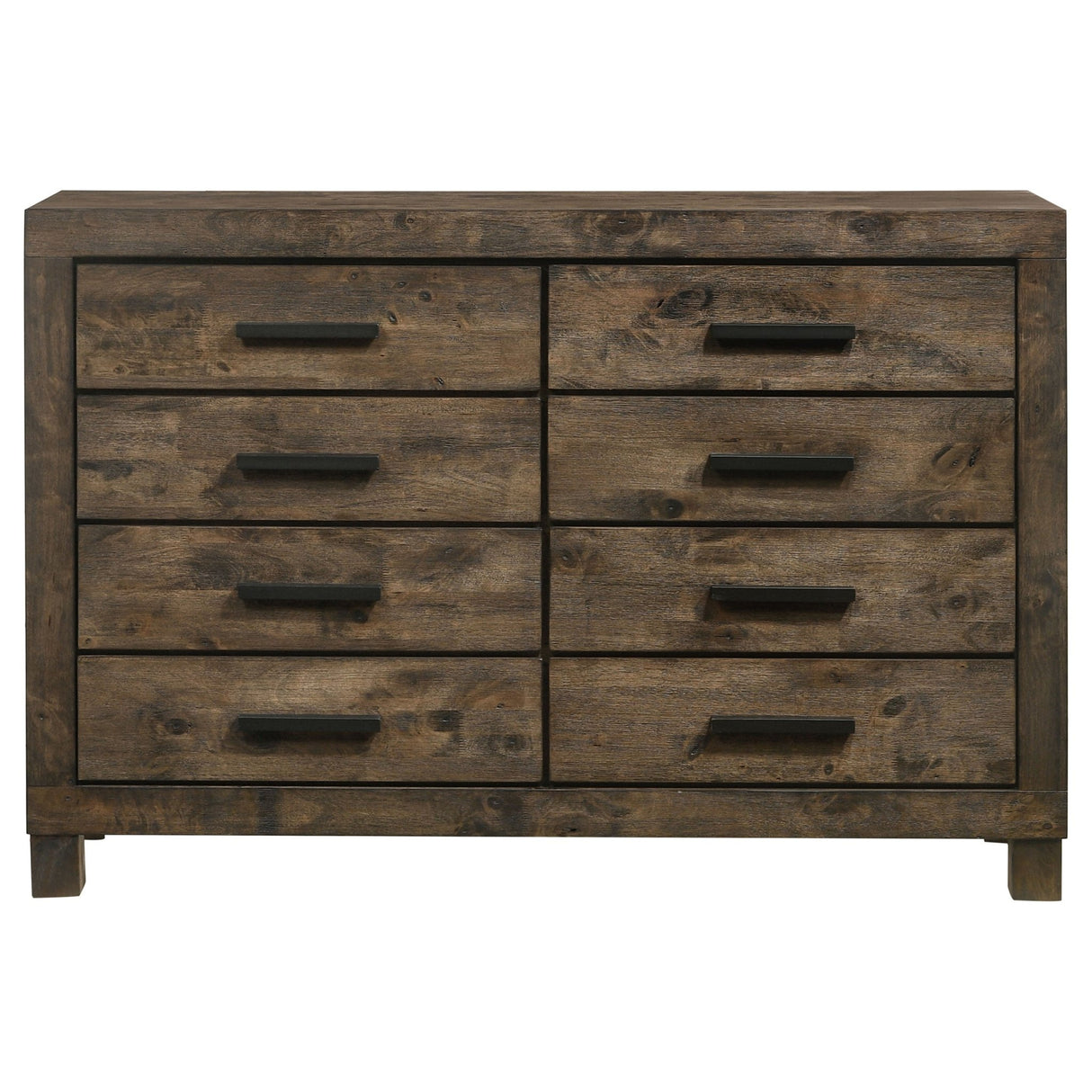 Dresser - Woodmont 8-drawer Dresser Rustic Golden Brown