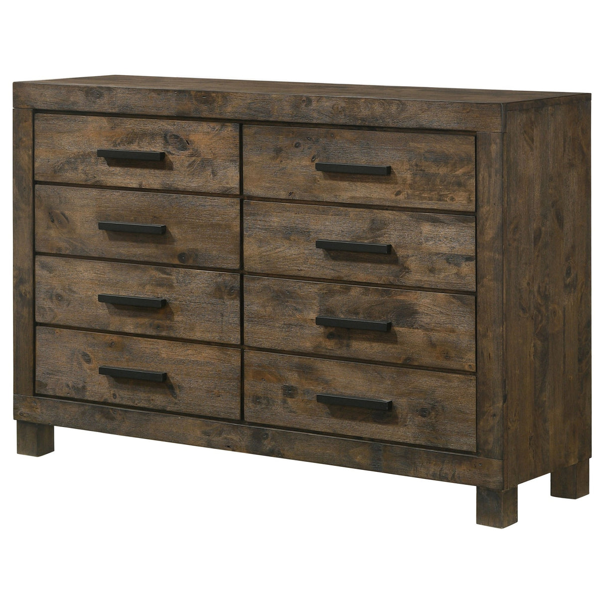 Dresser - Woodmont 8-drawer Dresser Rustic Golden Brown