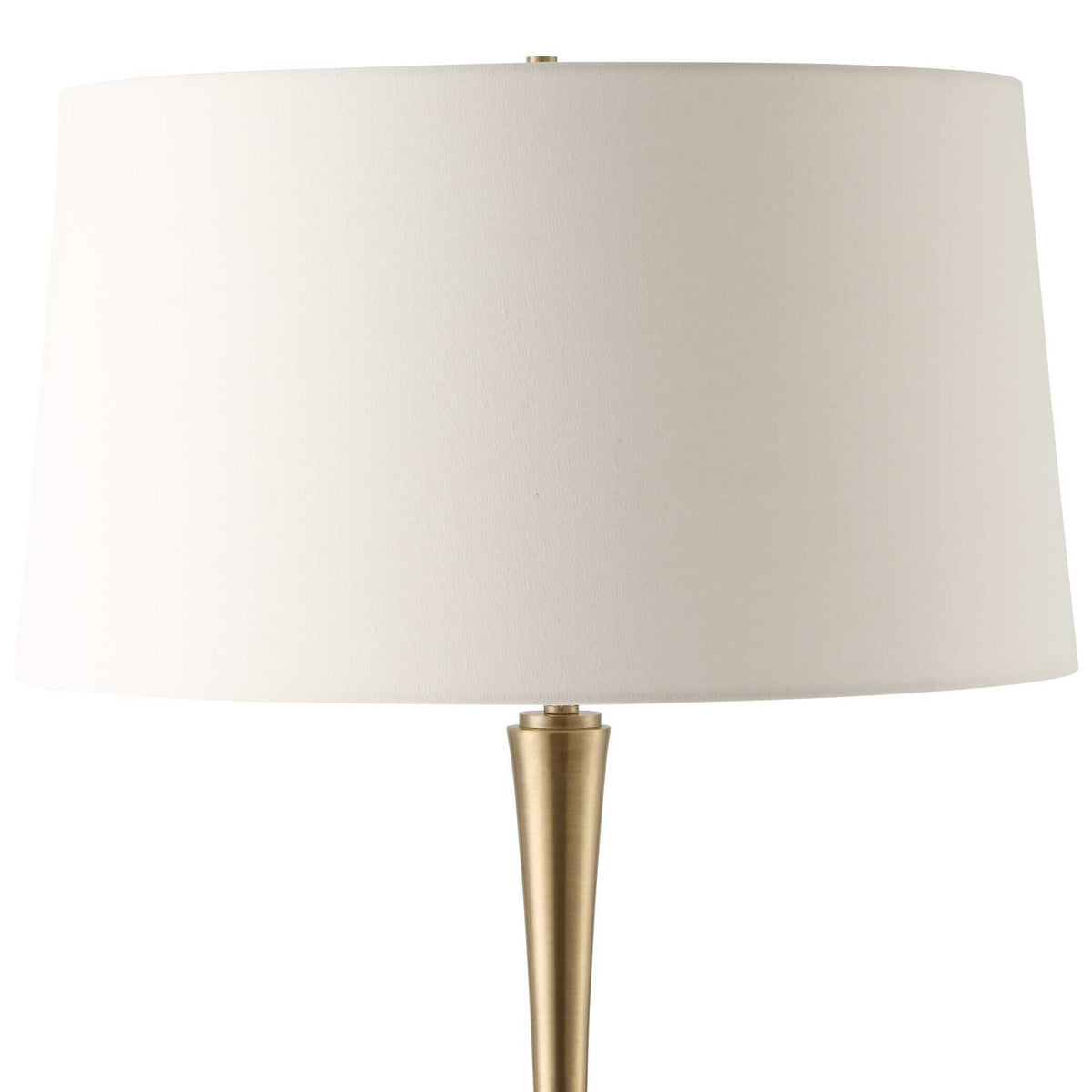 Shino Antique Brass Floor Lamp - Bronze by Uttermost - View 5