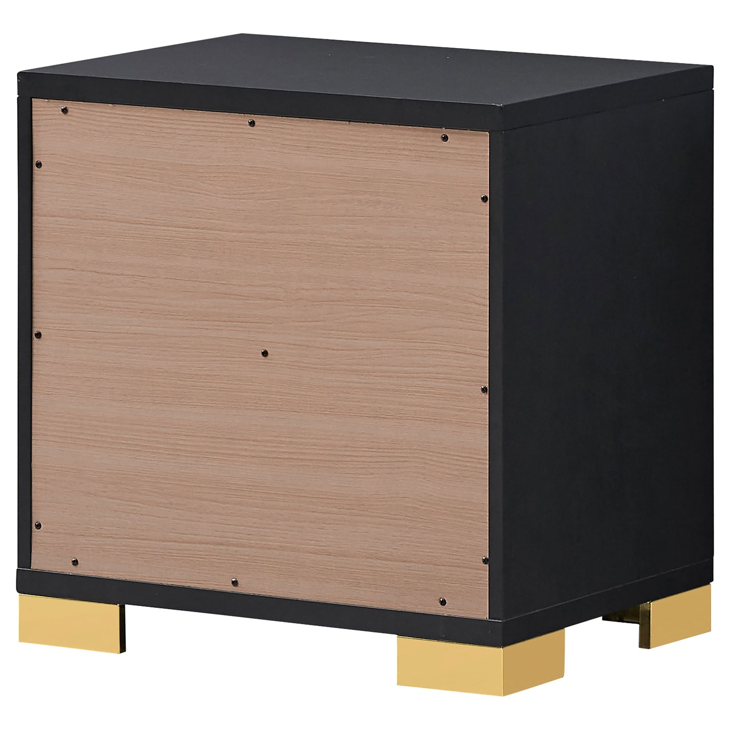 Marceline 2-drawer Nightstand Black - Home Elegance USA