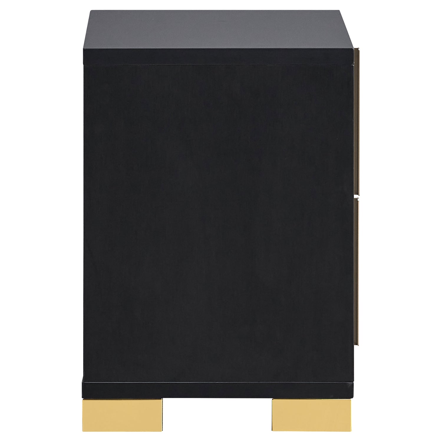 Marceline 2-drawer Nightstand Black - Home Elegance USA