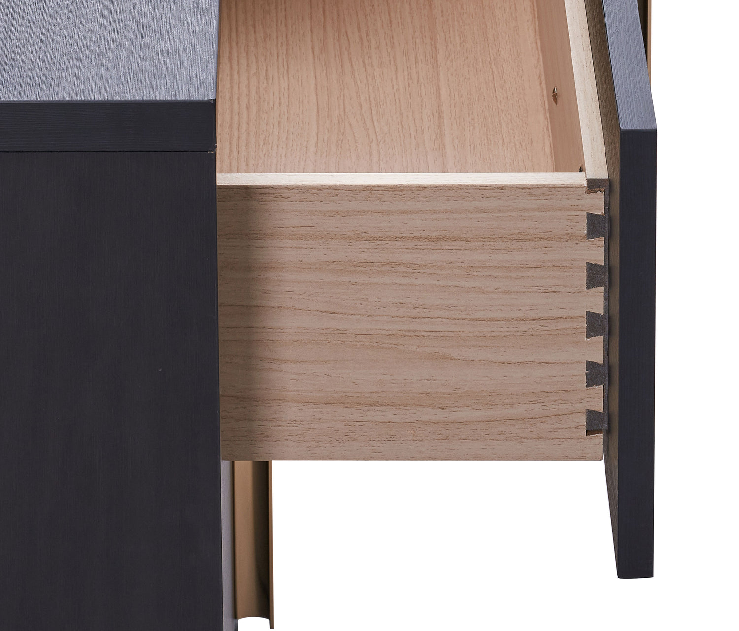 Marceline 2-drawer Nightstand Black - Home Elegance USA