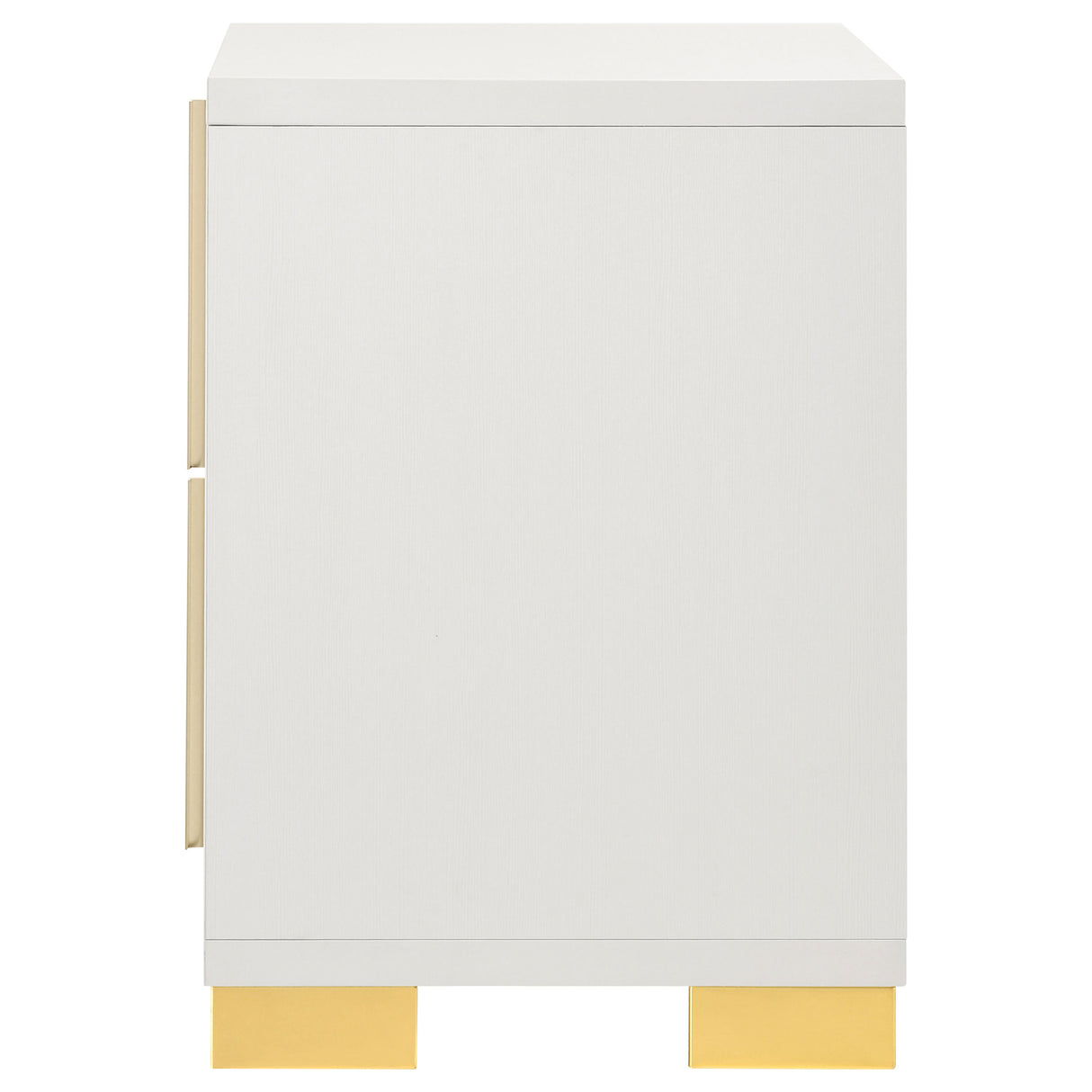 Marceline 2-drawer Nightstand White - Home Elegance USA