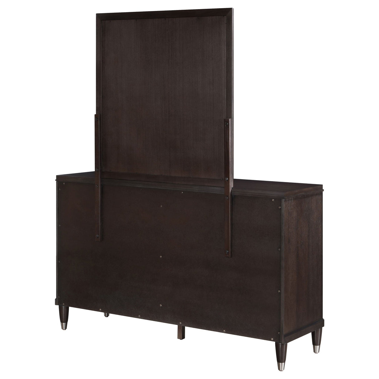 Dresser With Mirror - Emberlyn 6-drawer Bedroom Dresser with Mirror Brown