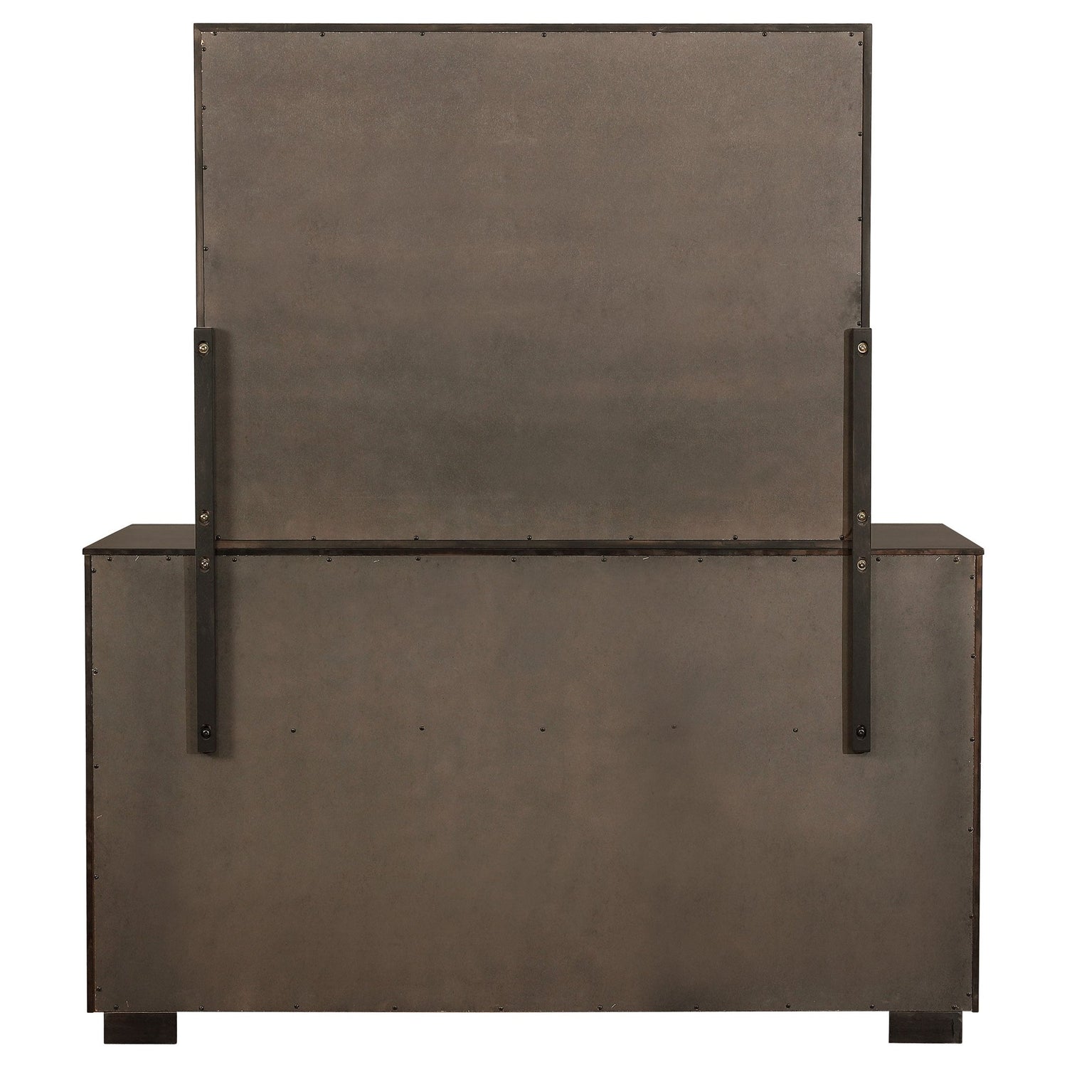 Dresser With Mirror - Durango 8-drawer Dresser with Mirror Smoked Peppercorn