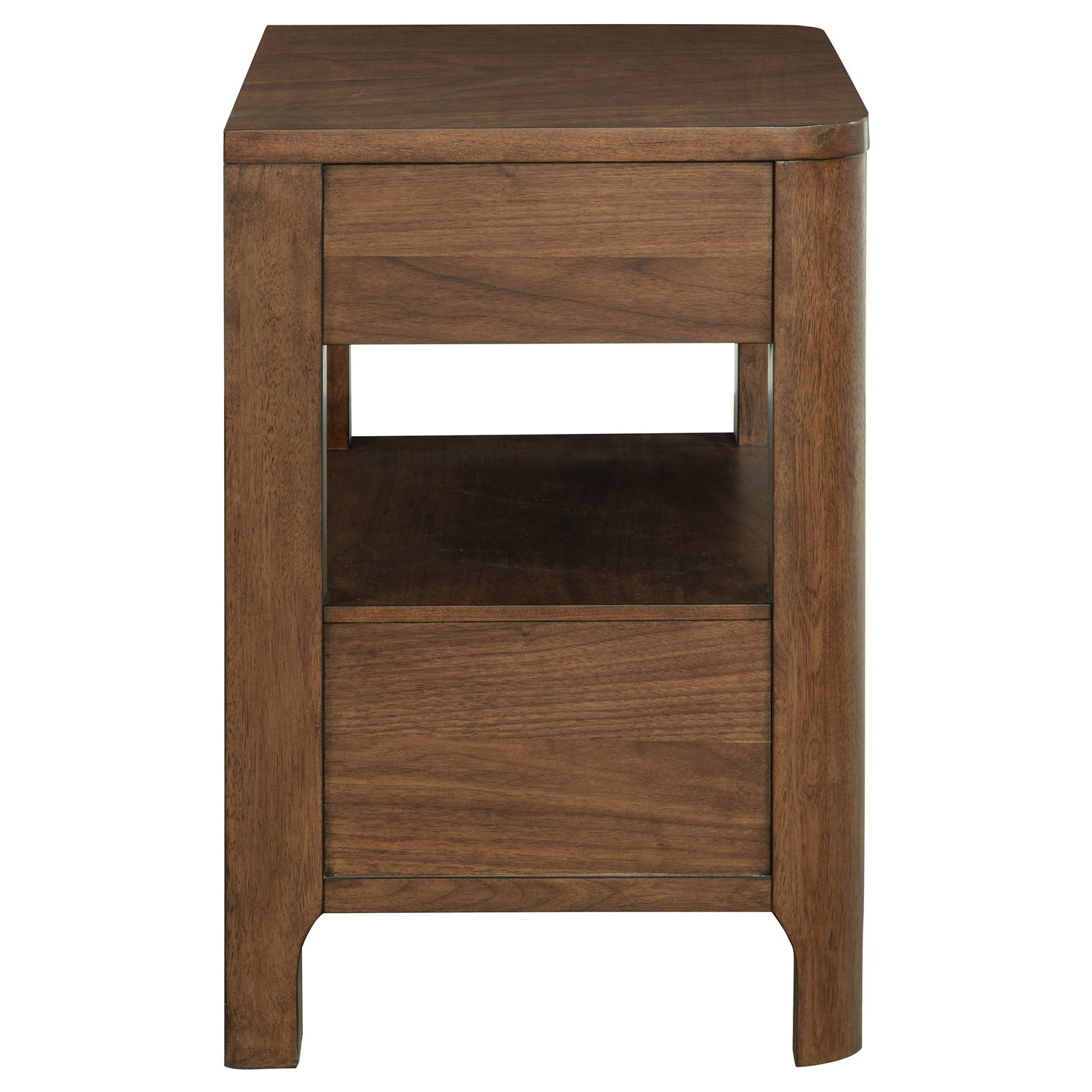Maderia 2-drawer Nightstand Bedside Table Walnut - Home Elegance USA