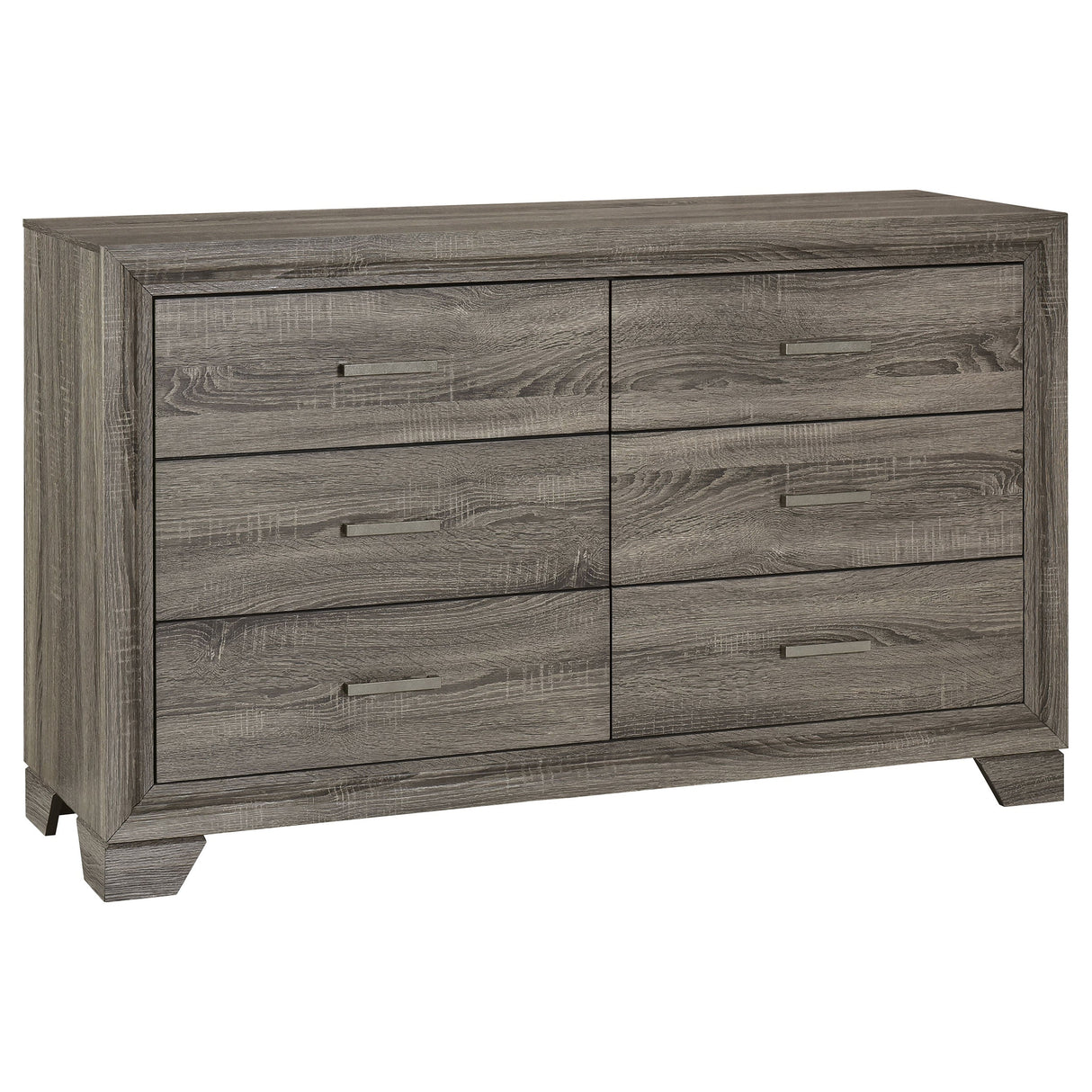 Wright 4-piece California King Bedroom Set Brown Oak - sold by Home Elegance USA