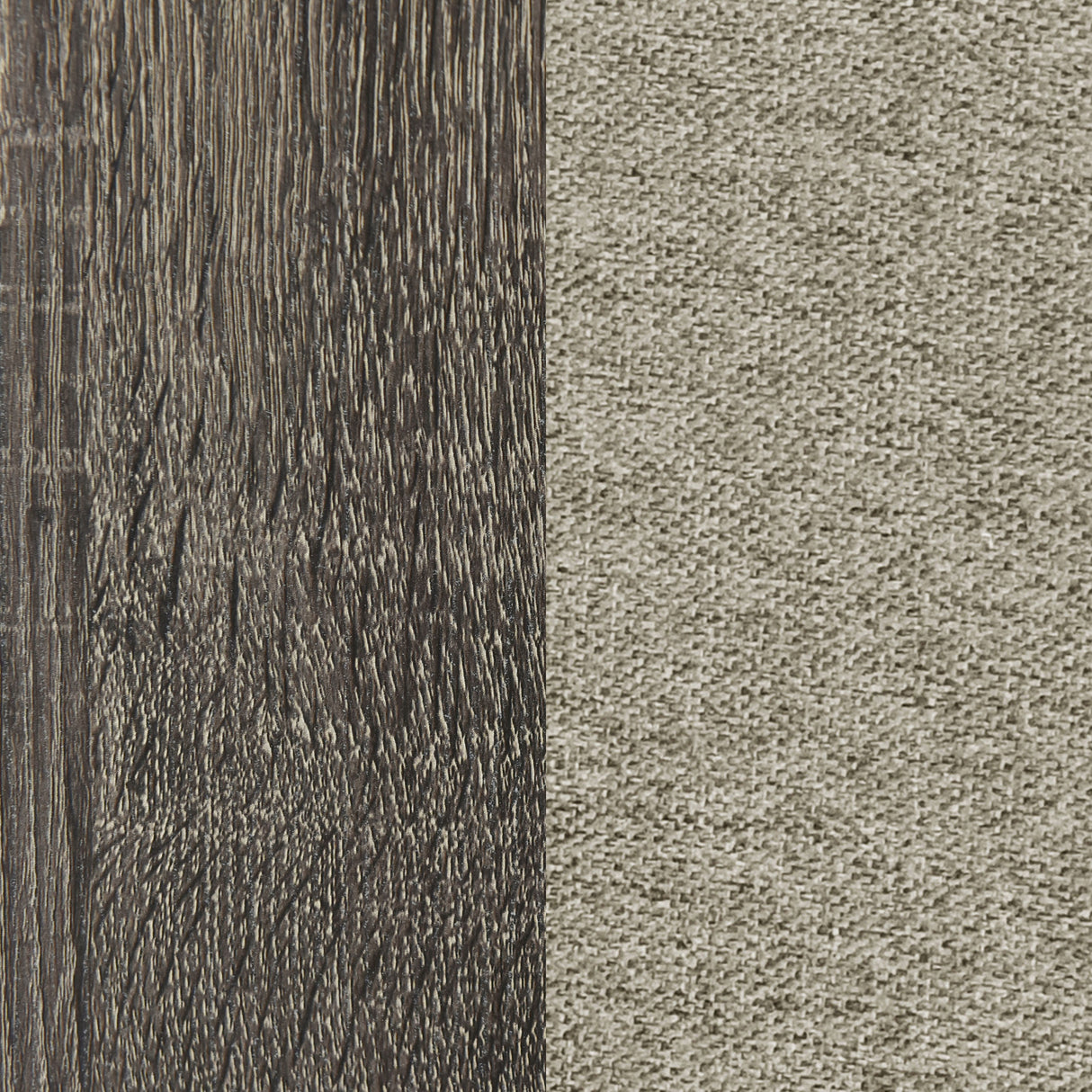 Wright 50-inch Upholstered Queen Bed Brown Oak -  Coaster Furniture