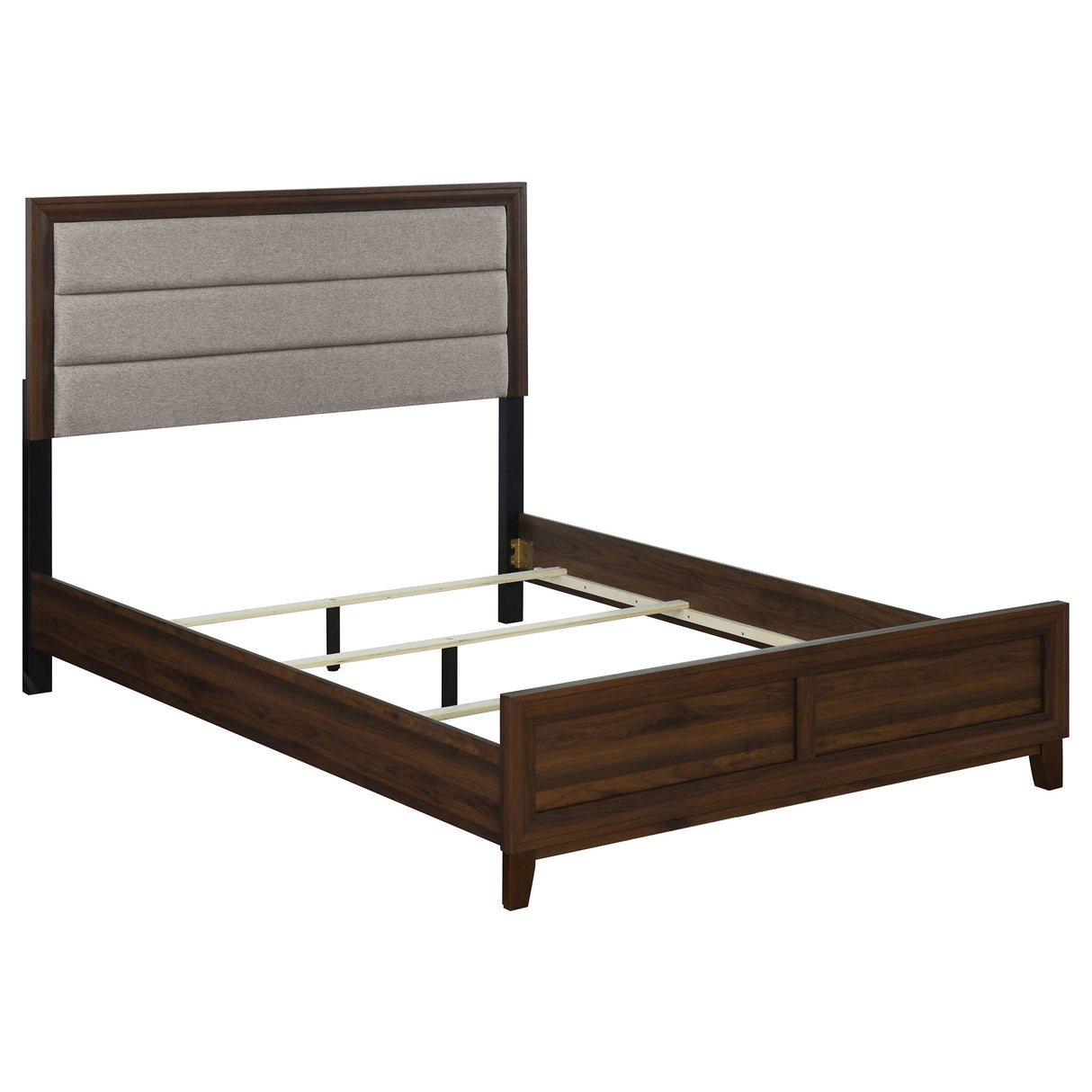 Welsley 4-piece California King Bedroom Set Walnut - sold by Home Elegance USA