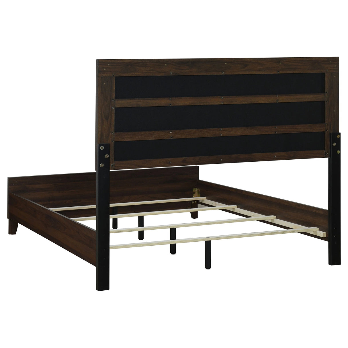 Welsley 4-piece California King Bedroom Set Walnut - sold by Home Elegance USA