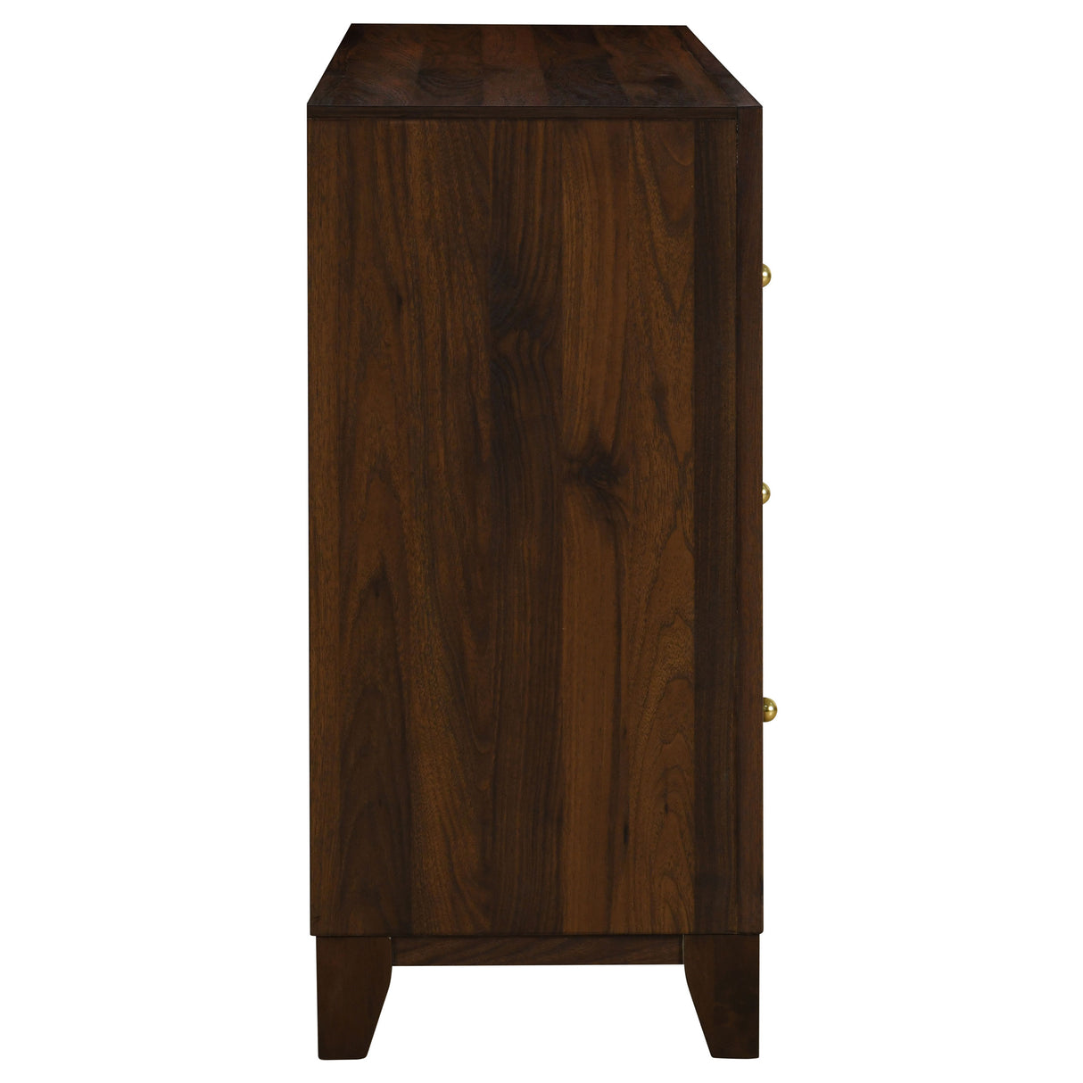 Welsley 6-drawer Dresser Cabinet Walnut - Home Elegance USA