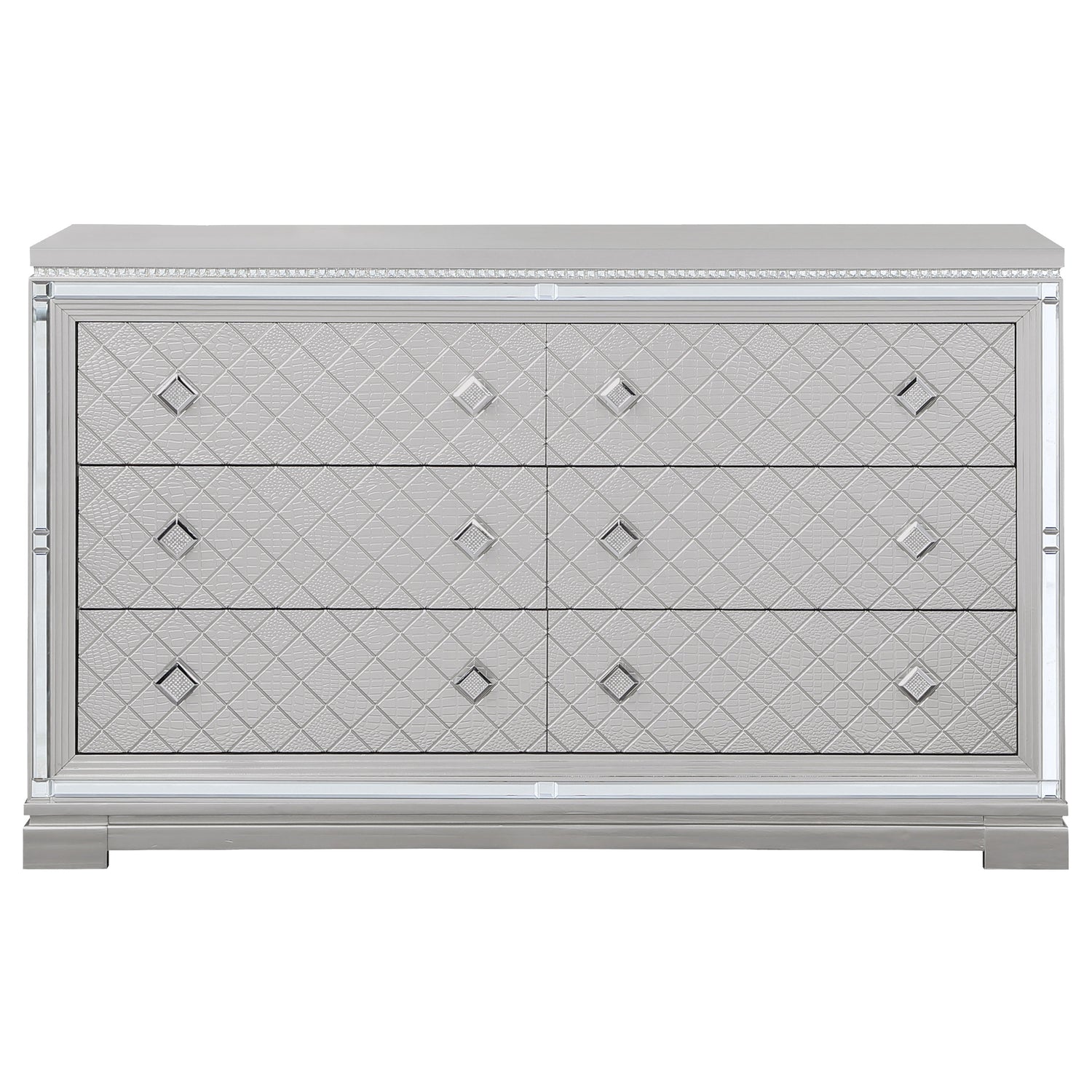 California King Bed 4 Pc Set - Eleanor 4-piece California King Bedroom Set Metallic Mercury