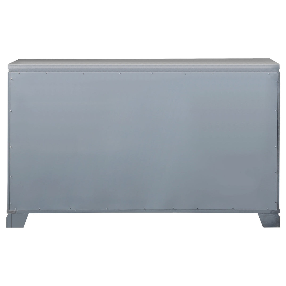 Dresser - Eleanor Rectangular 6-drawer Dresser Metallic