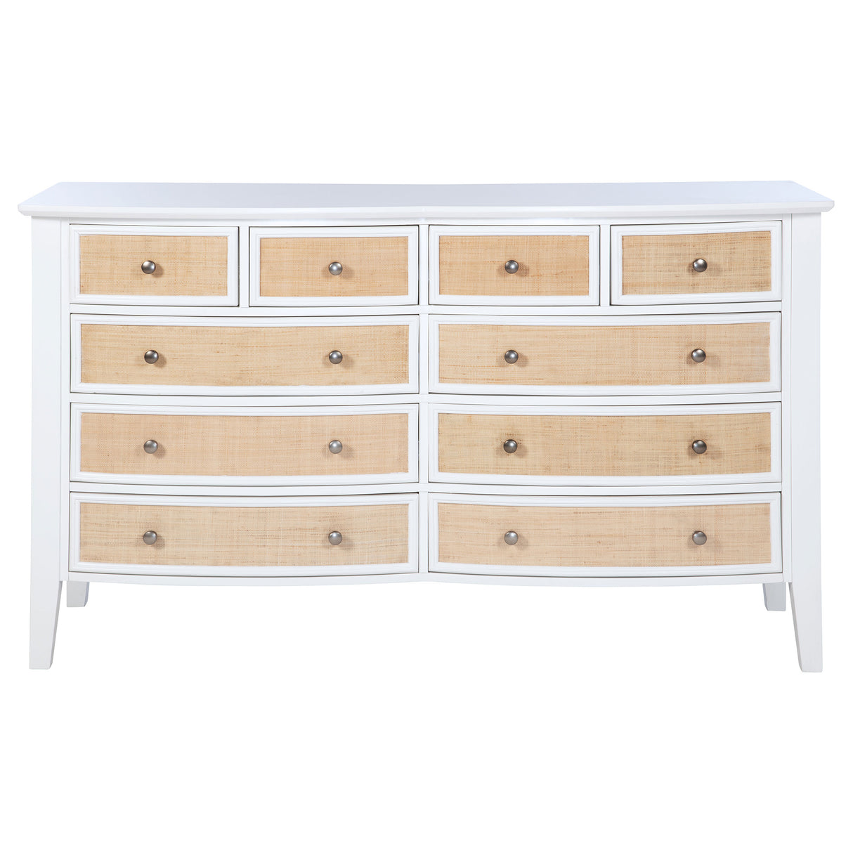 Bexhill 10-drawer Dresser Cabinet White - Home Elegance USA