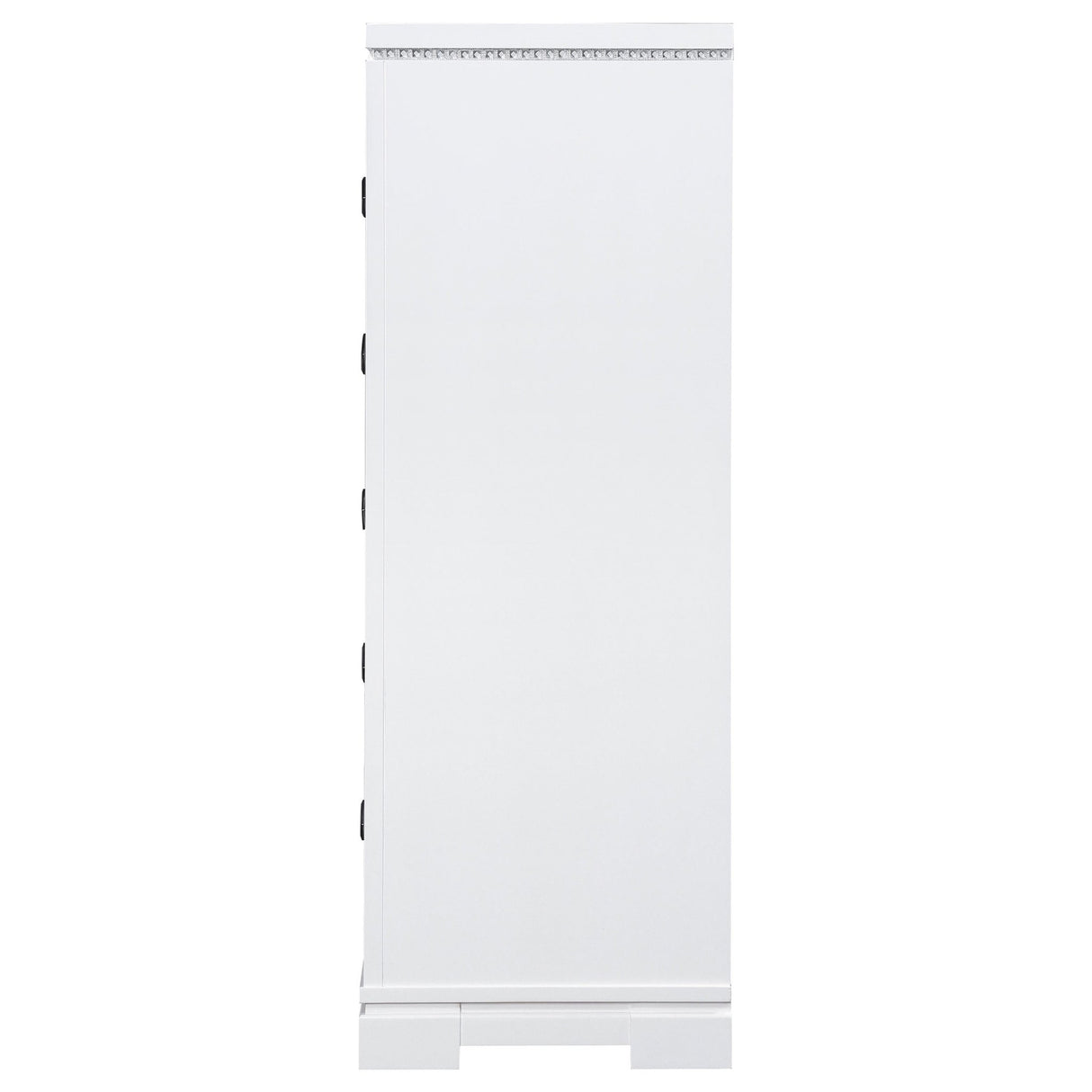 Chest - Eleanor Rectangular 5-drawer Chest White