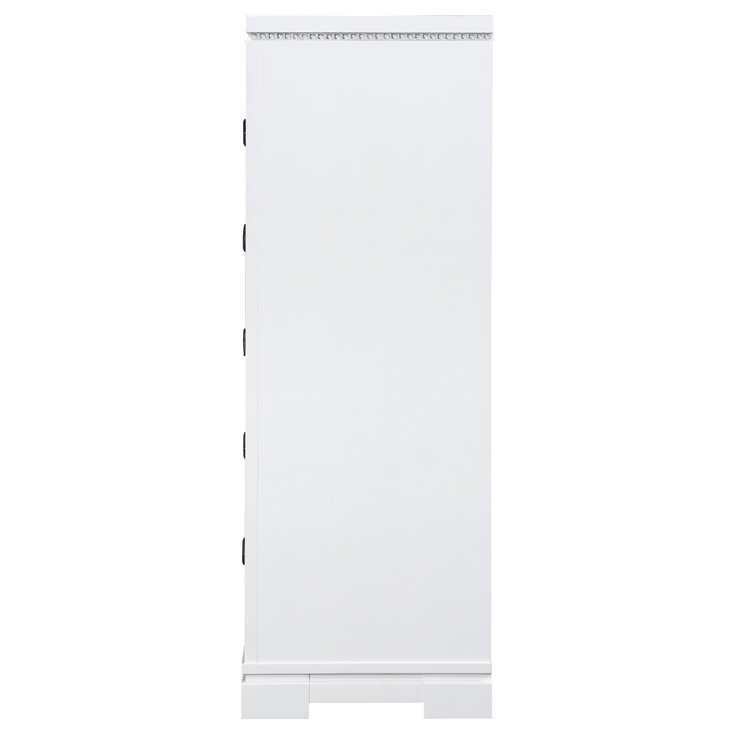 Chest - Eleanor Rectangular 5-drawer Chest White