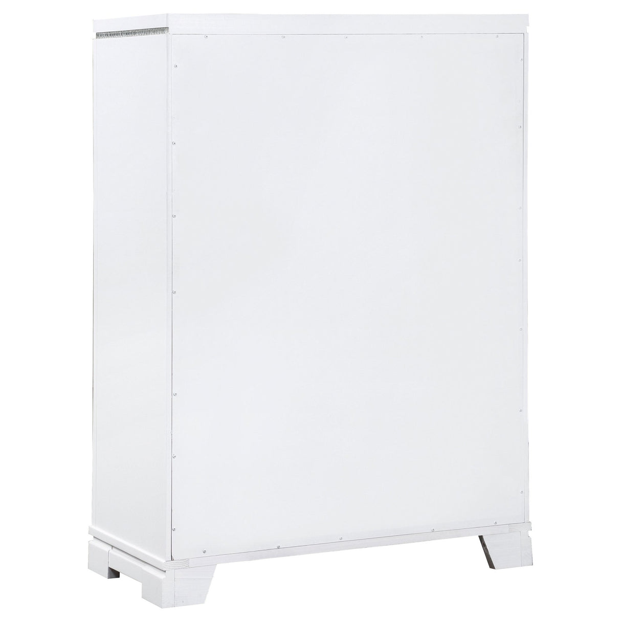 Chest - Eleanor Rectangular 5-drawer Chest White