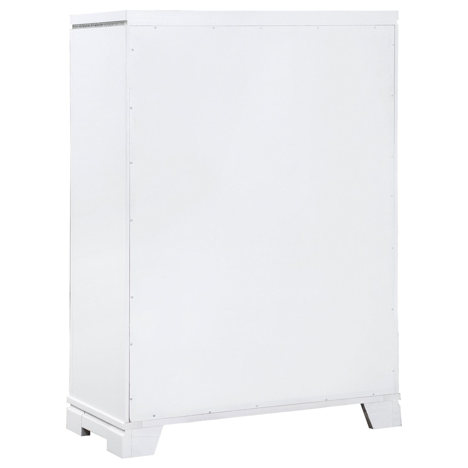 Chest - Eleanor Rectangular 5-drawer Chest White