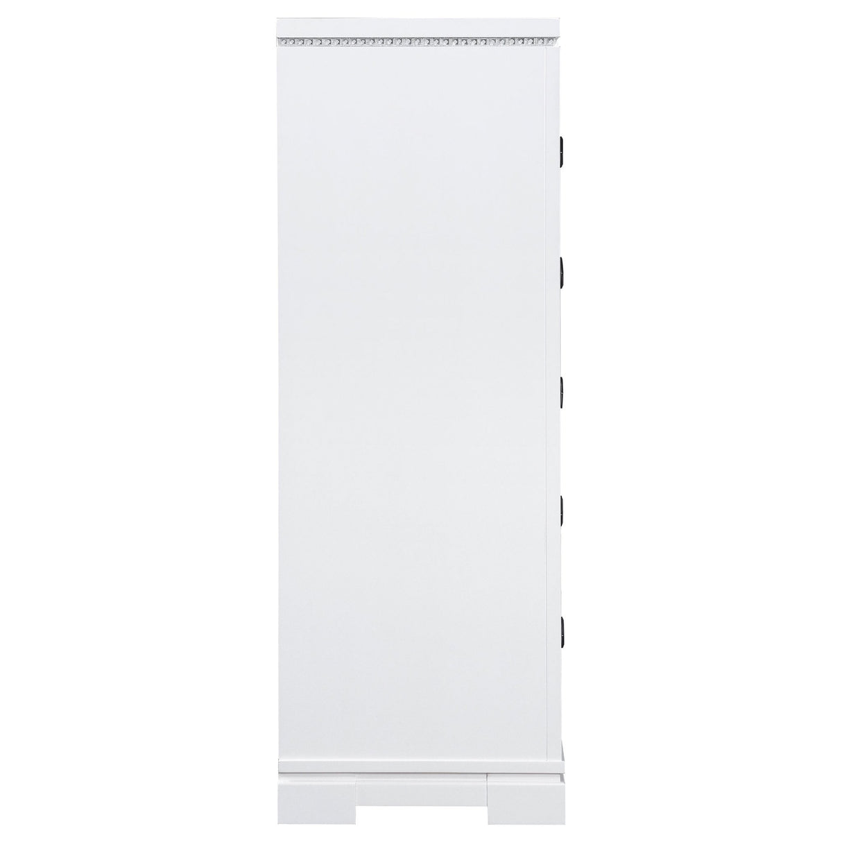 Chest - Eleanor Rectangular 5-drawer Chest White