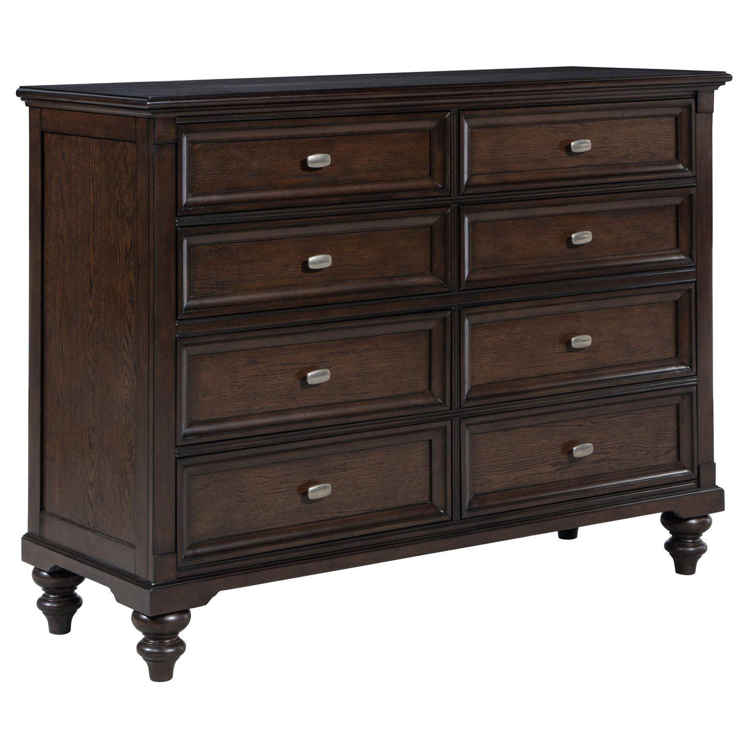 Andover 4-piece Eastern King Bedroom Set Dark Oak – Coaster Furniture - Home Elegance USA