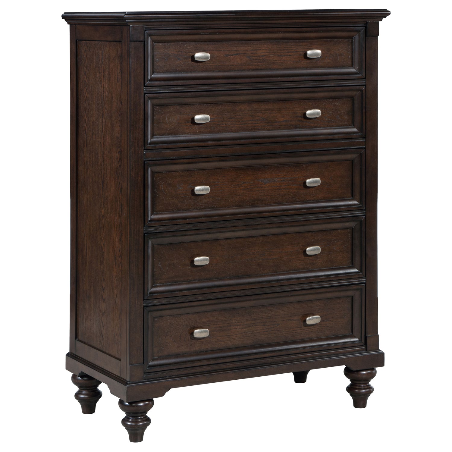 Andover 5-piece Eastern King Bedroom Set Dark Oak – Coaster Furniture - Home Elegance USA