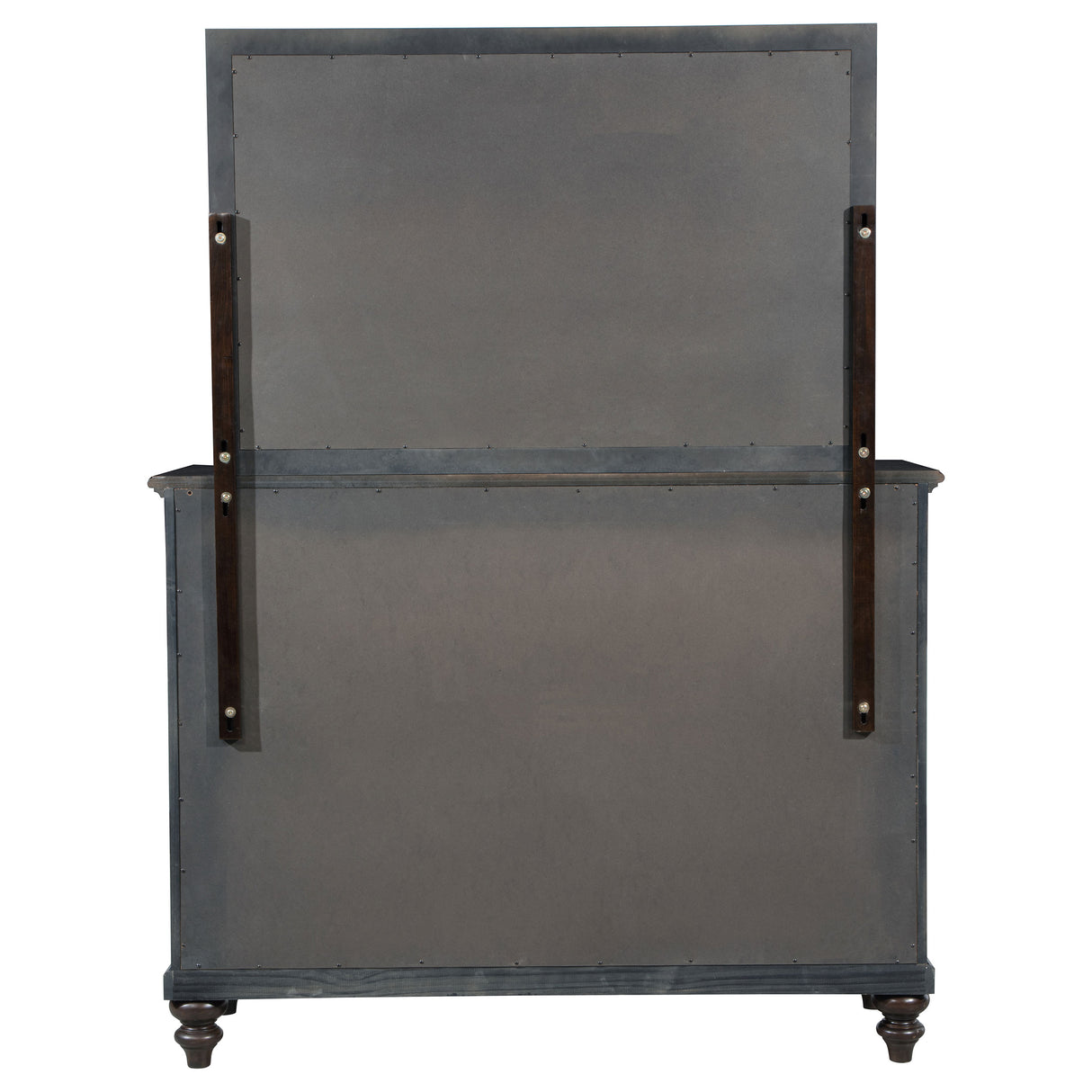 Andover 8-drawer Dresser and Mirror Dark Oak - Home Elegance USA