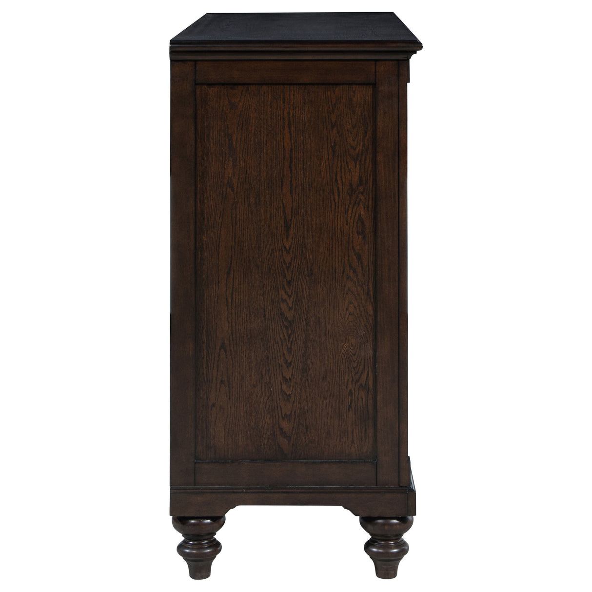 Andover 8-drawer Dresser Cabinet Dark Oak - Home Elegance USA