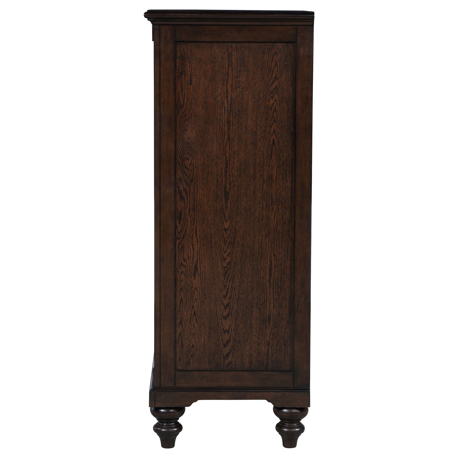 Andover 5-drawer Chest of Drawers Dark Oak - Home Elegance USA