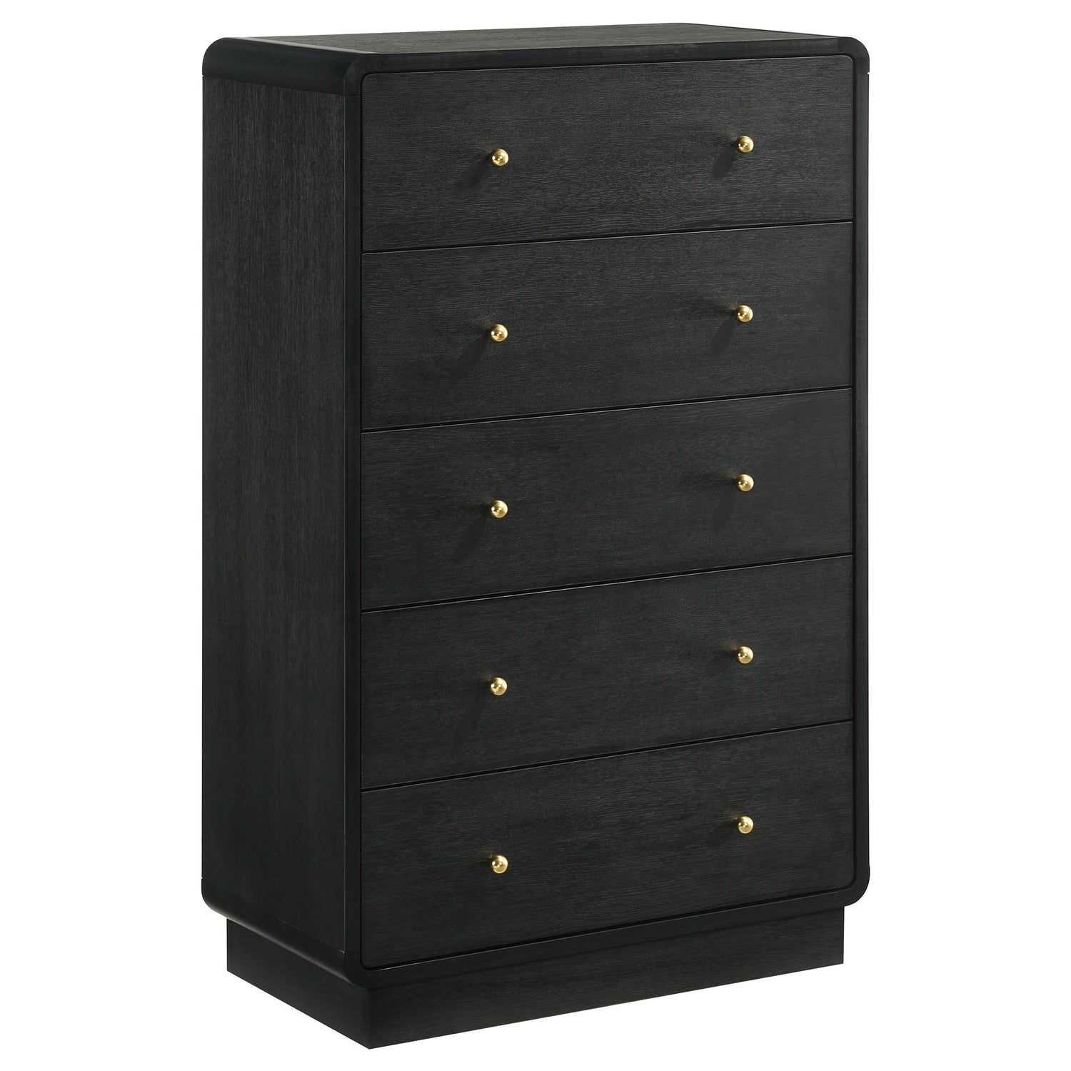 Cavelle 5-piece Queen Bedroom Set in Black | Coaster Furniture