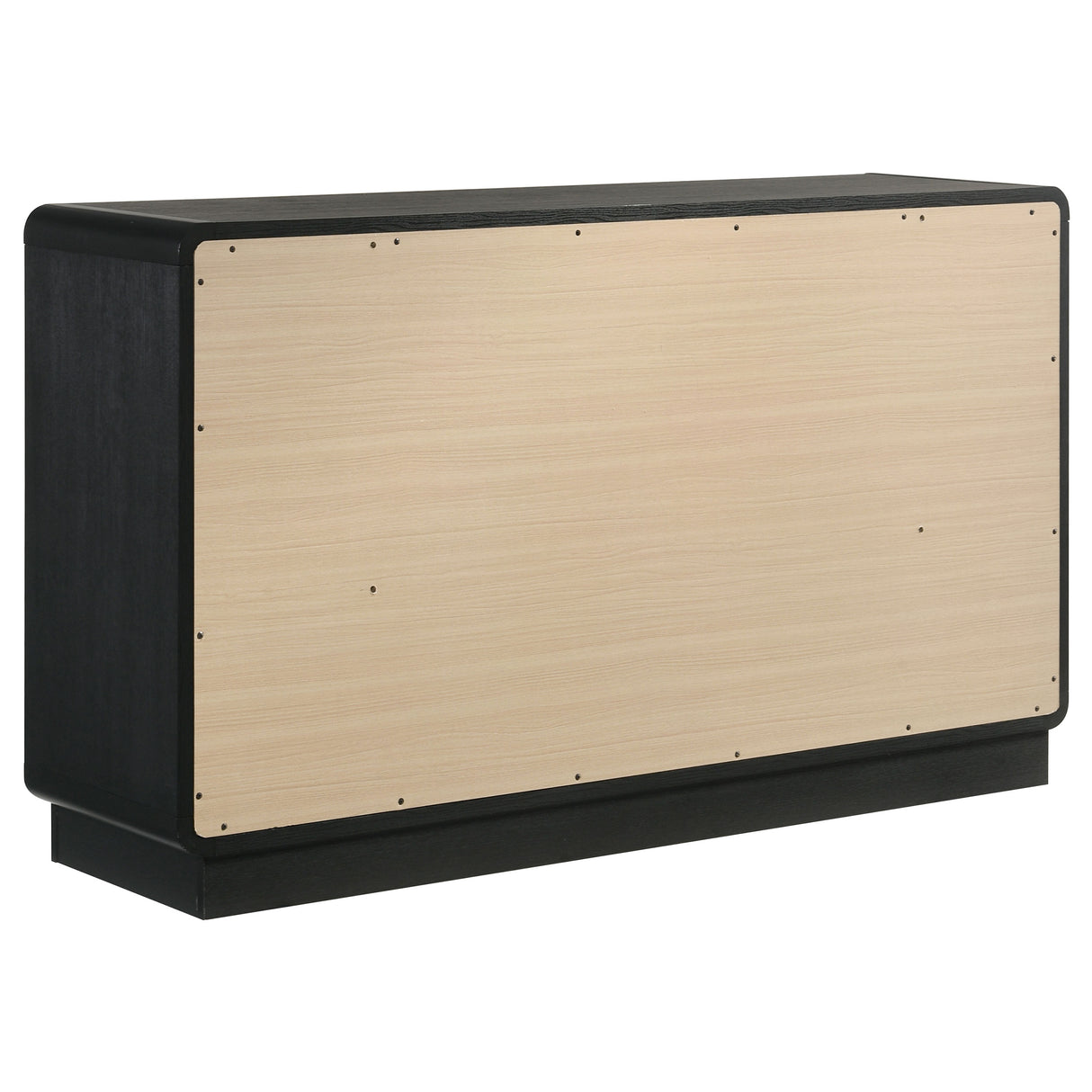 Cavelle 6-drawer Dresser Cabinet Black - Home Elegance USA