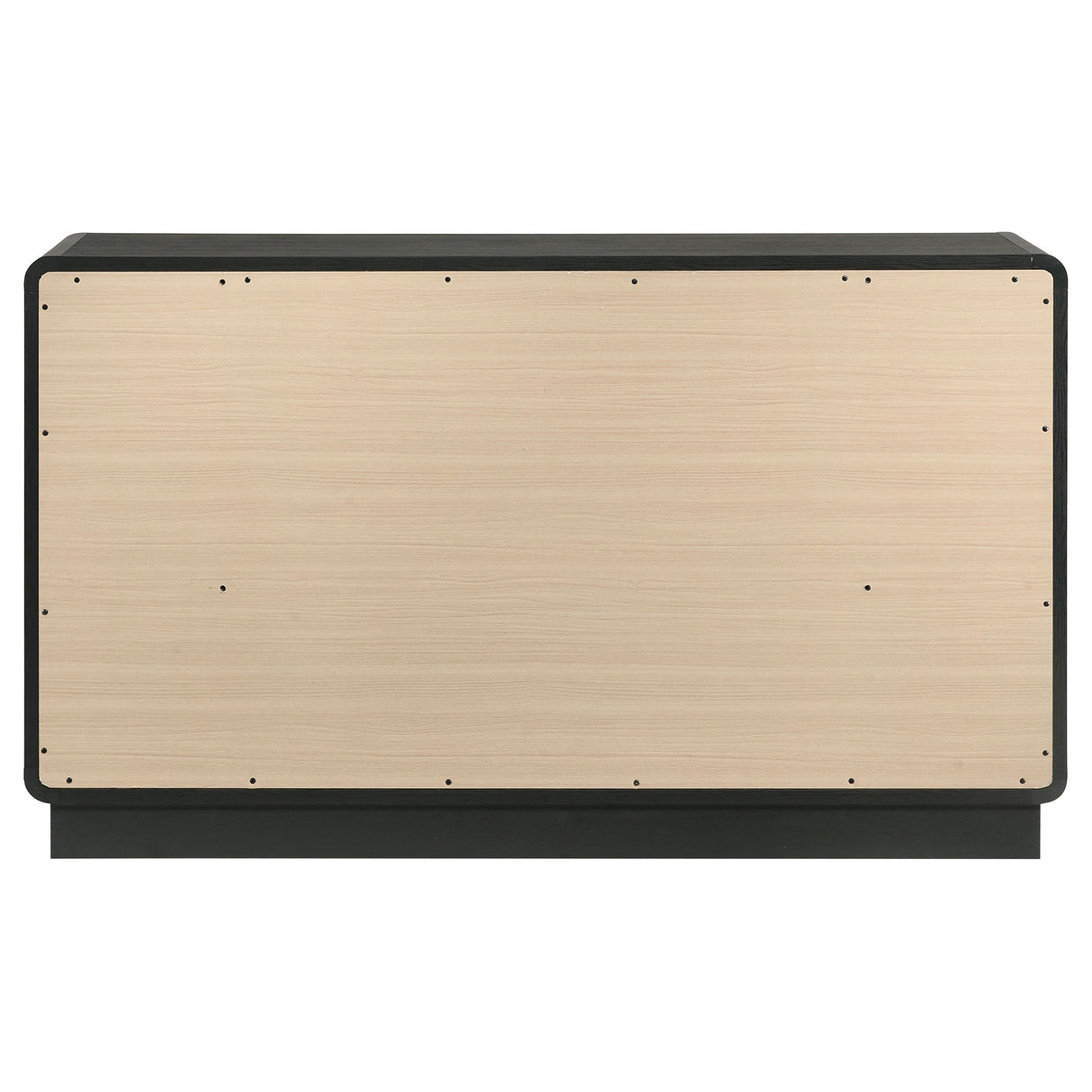 Cavelle 6-drawer Dresser Cabinet Black - Home Elegance USA