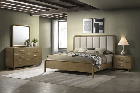 Amsbury 4-piece California King Bedroom Set Nutmeg – Coaster Furniture - Home Elegance USA