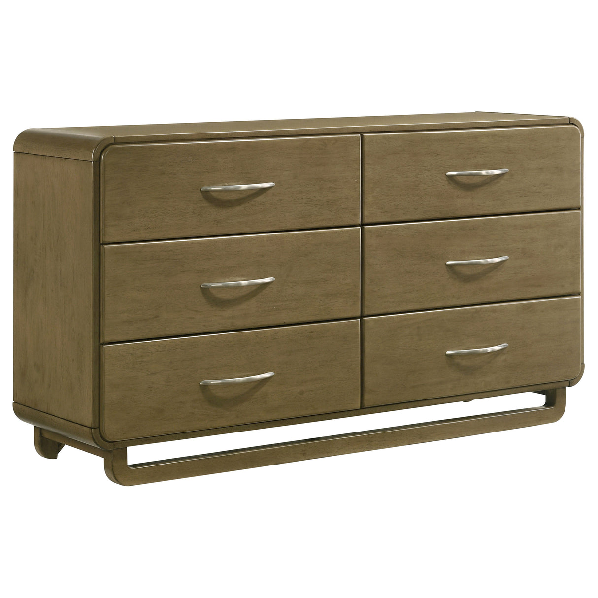 Amsbury 6-drawer Dresser Cabinet Nutmeg - Home Elegance USA
