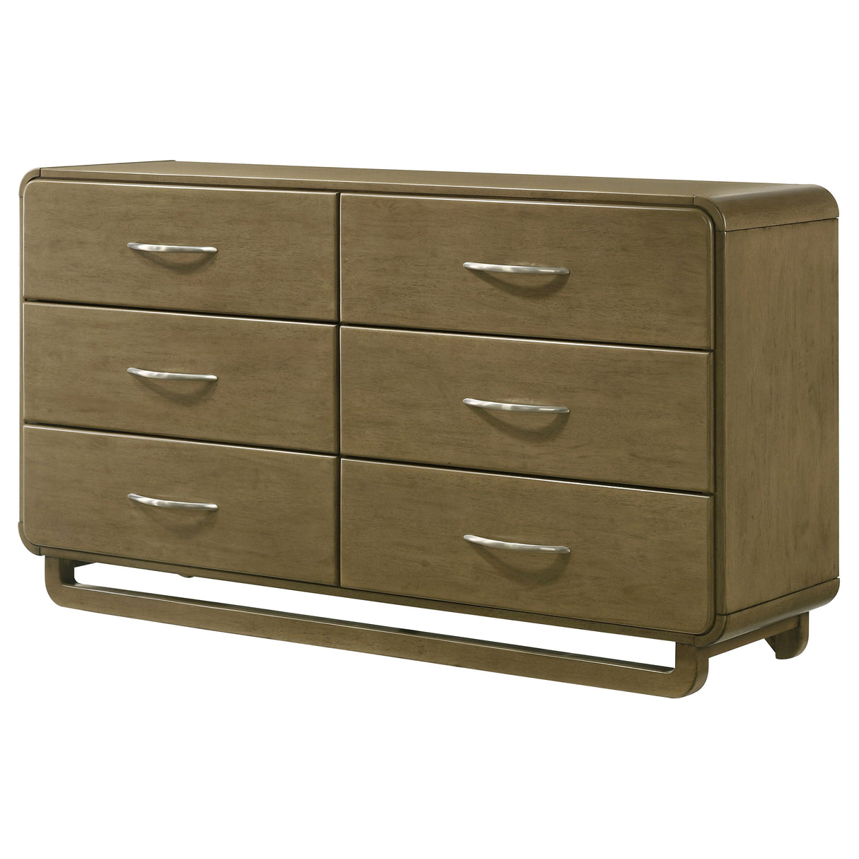 Amsbury 6-drawer Dresser Cabinet Nutmeg - Home Elegance USA